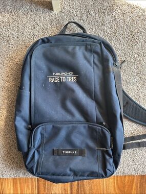 Timbuk2 Navy Blue Men's Backpack with Front Pocket